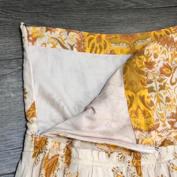 Free People Farrah Drop Waist Maxi Skirt Print - Picture 9 of 10